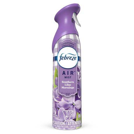 Febreze Mist Odor Fighting Air Freshener Southern Lilac Mornings Aerosol Can