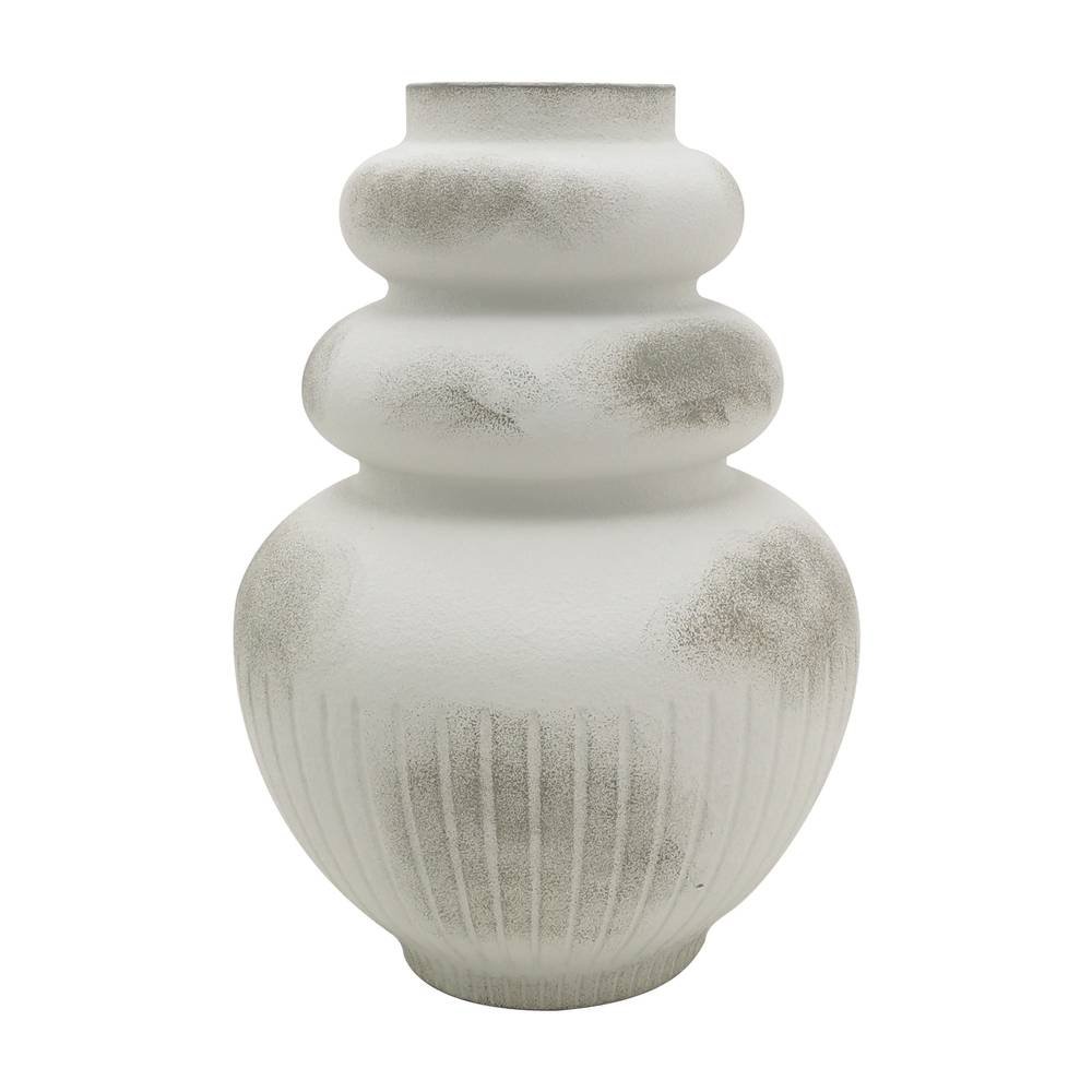 Origin 21 White Ceramic Modern Vase | LW24NP001