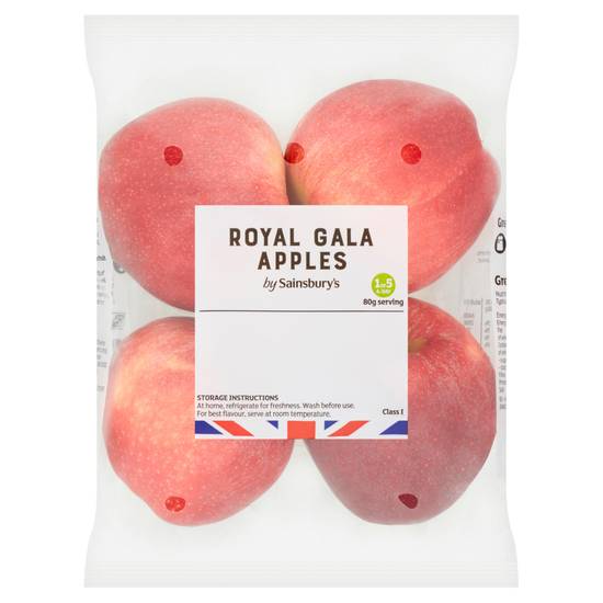 Sainsbury's Royal Gala Apples x4