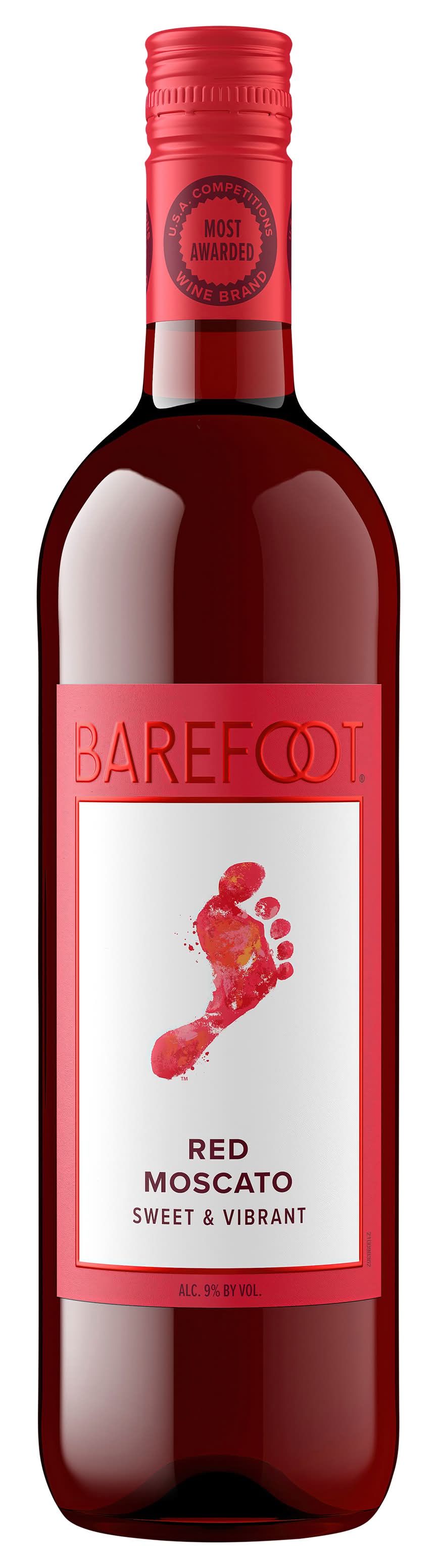 Barefoot California Red Moscato Wine (750 ml)