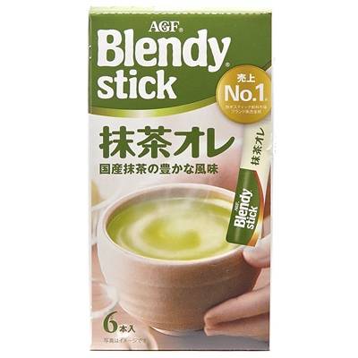 ＡＧＦ　ブレンディ　スティック　抹茶オレ　１０ｇ×６本入