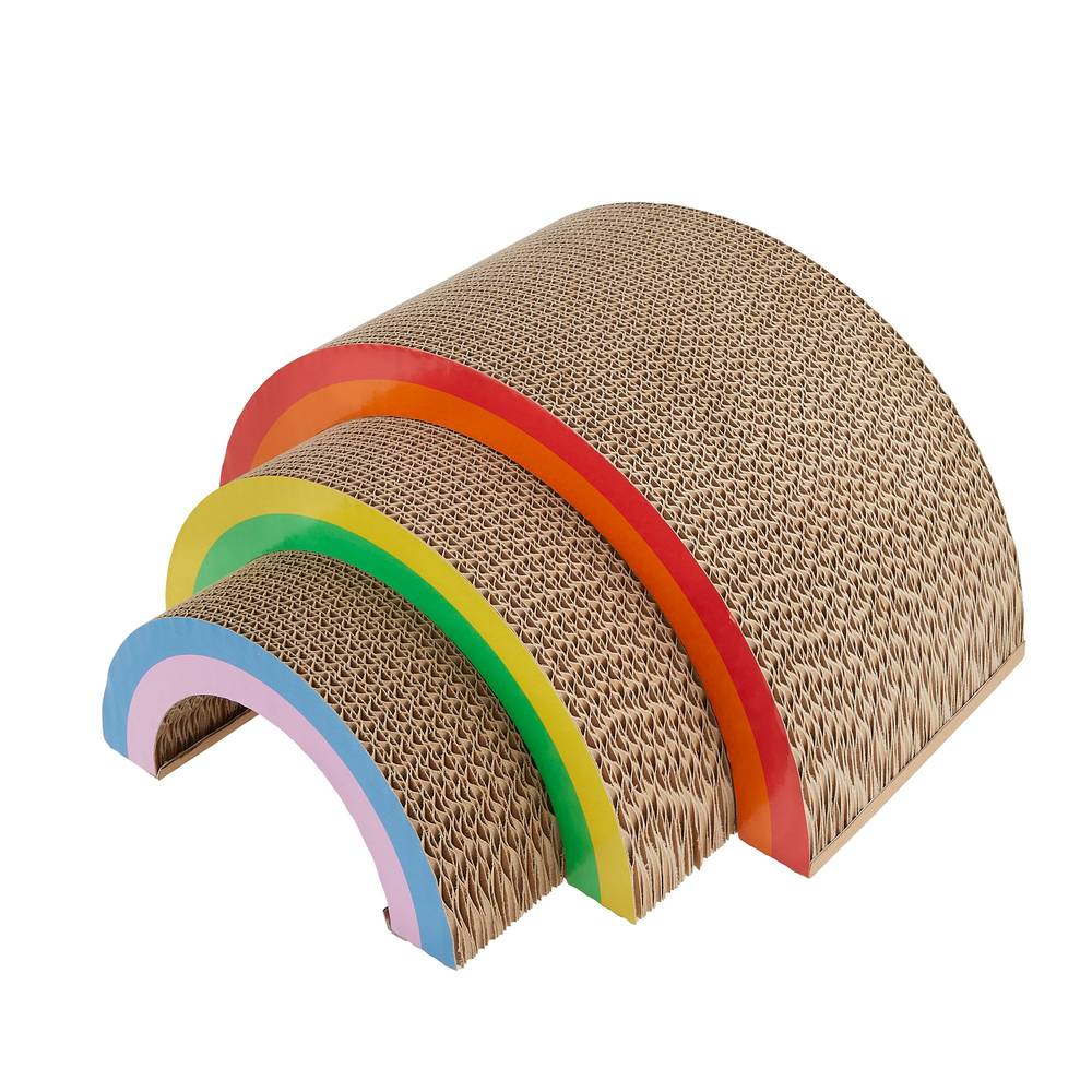 You Are Loved Rainbow 3-in-1 Nesting Cat Scratchers