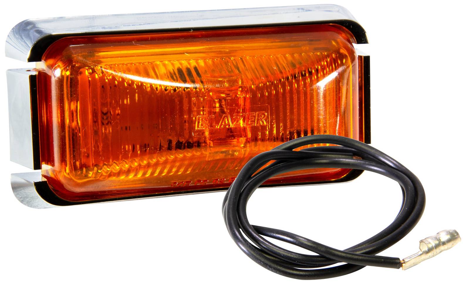 Hopkins LED 2-1/2\" Sealed Rectangular Clearance/side Marker Kit with Reflex, Amber | CW1536A