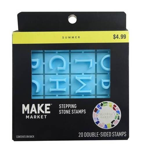Double-Sided Stepping Stone Stamps, 20Ct. By Make Market