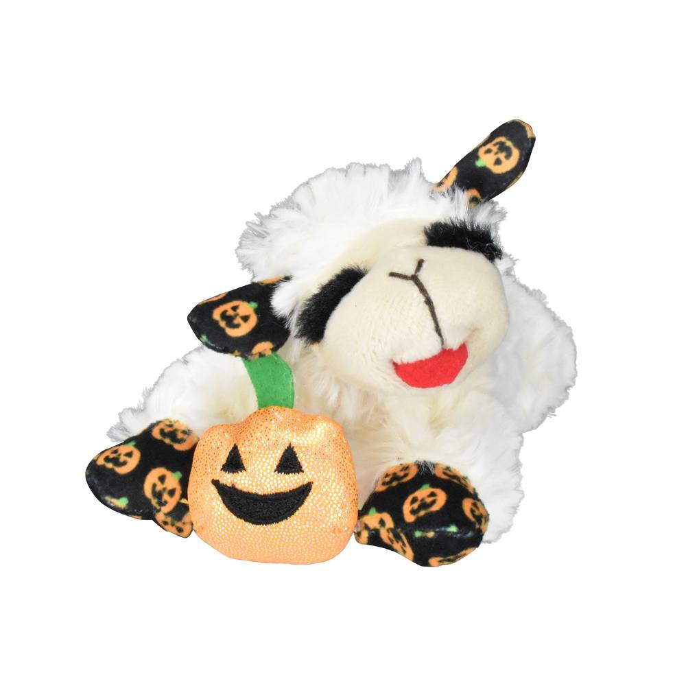 Multipet Halloween Lamb Chop Dog Toy (multicolor)