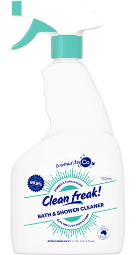 Community Co Clean Freak Bath & Shower Spray (750mL)