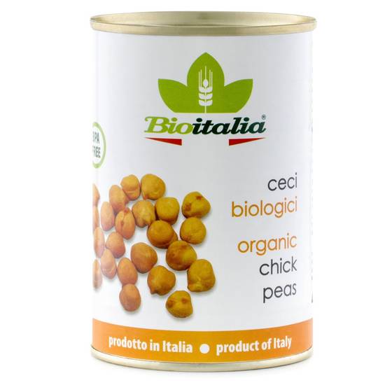 Bioitalia Chickpeas Canned (398 ml)