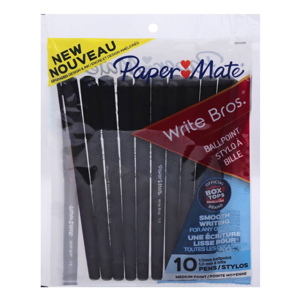 Paper Mate Medium Point Ballpoint Pens (10 ct)