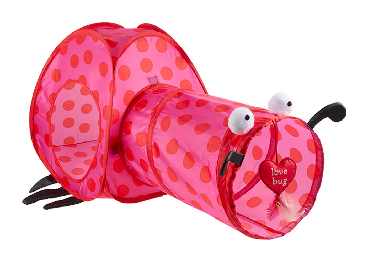 Whisker City® Valentine's Tent Tunnel Combo (Color: Pink)