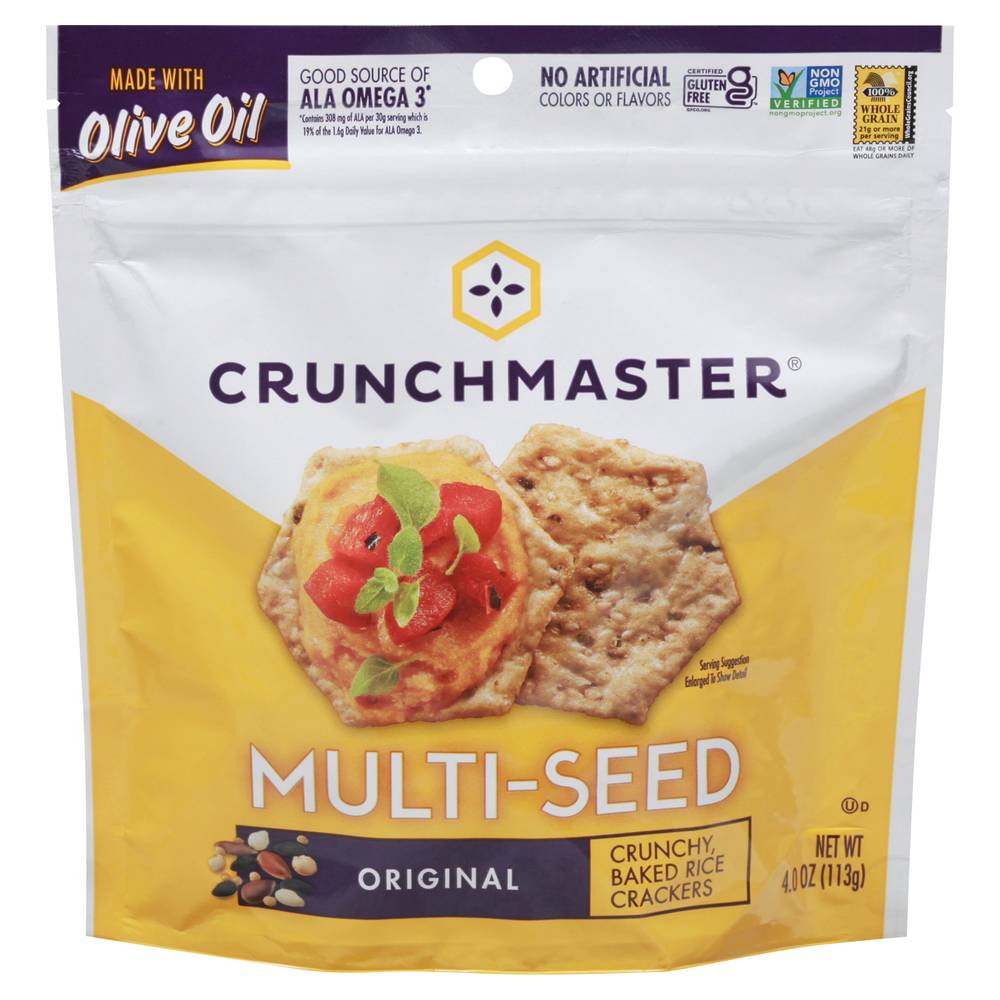 Crunchmaster Multi-Seed Original Crackers (4 oz)