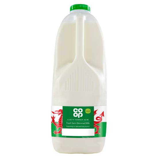 Co-Op Fresh Semi-Skimmed Milk (2.27 L)