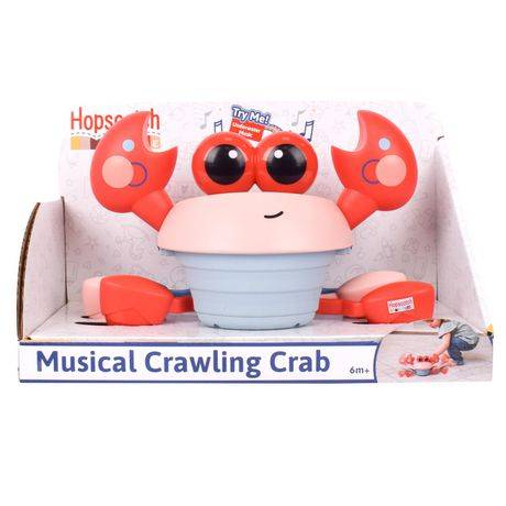 Hopscotch Lane 6M+ Musical Crawling Crab Toy