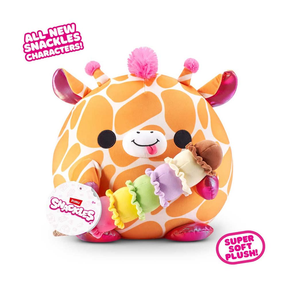Zuru Snackles Plush Character 8 In 12 Assorted
