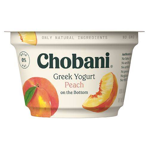 Chobani Peach Yogurt Peach - 5.3 oz