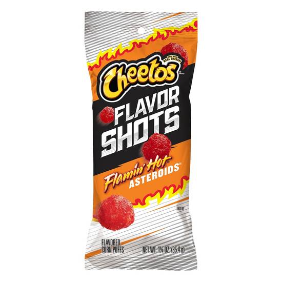 Cheetos Flavor Shots Flamin Hot Asteroids (1.25 oz)