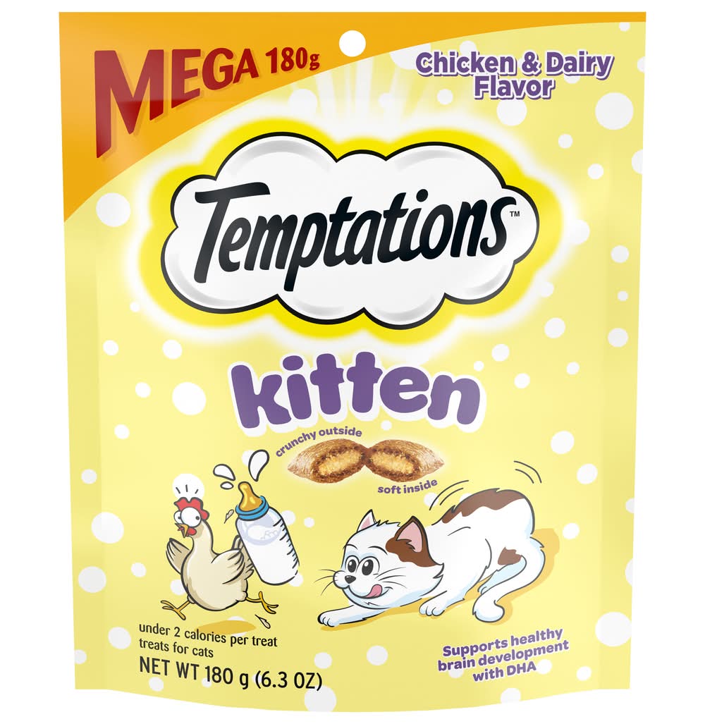 Temptations Treats Forkitten, Chicken-Dairy (6.3 oz)