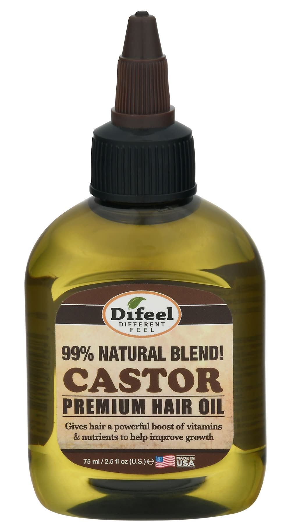 Difeel Castor Premium Hair Oil (2.5 fl oz)