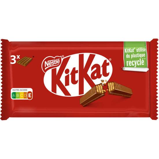 Kit Kat - Gaufrette enrobée de chocolat x3