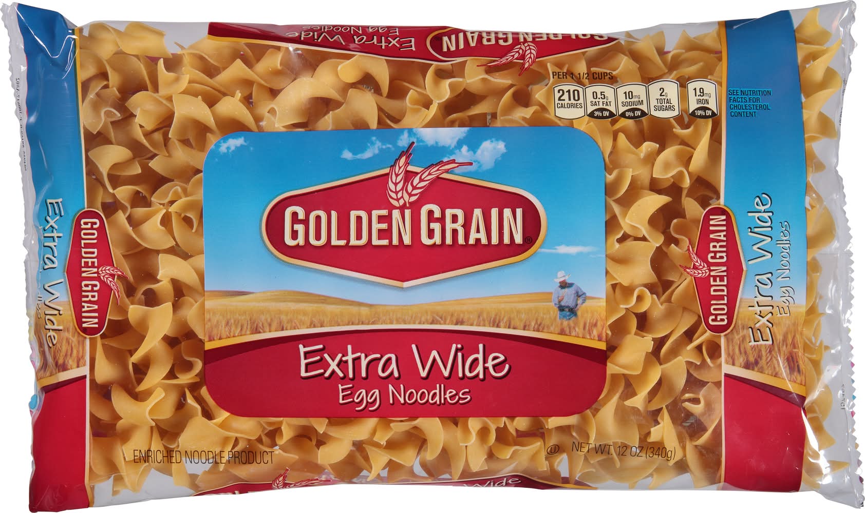 Golden Grain Extra Wide Egg Noodles (12 oz)