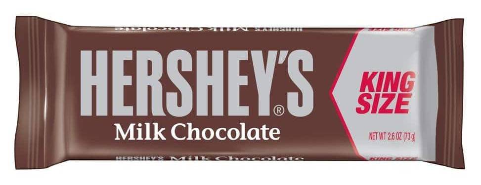 King Size Milk Chocolate Candy Bar