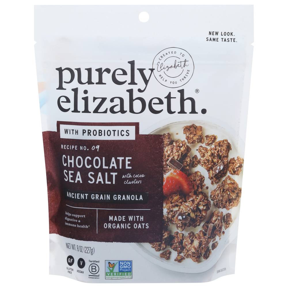 Purely Elizabeth Chocolate Sea Salt Probiotic Granola