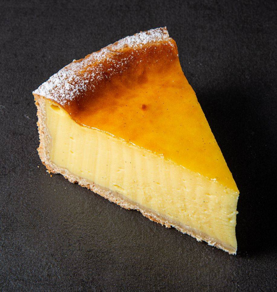 Part de flan nature