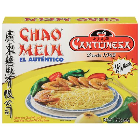 Cantonesa Chao Mein Noodles With Soy Sauce (12 oz)