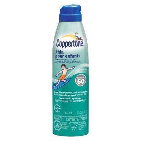 Coppertone® Kids Continuous Spray Clear Sunscreen, Spf 60