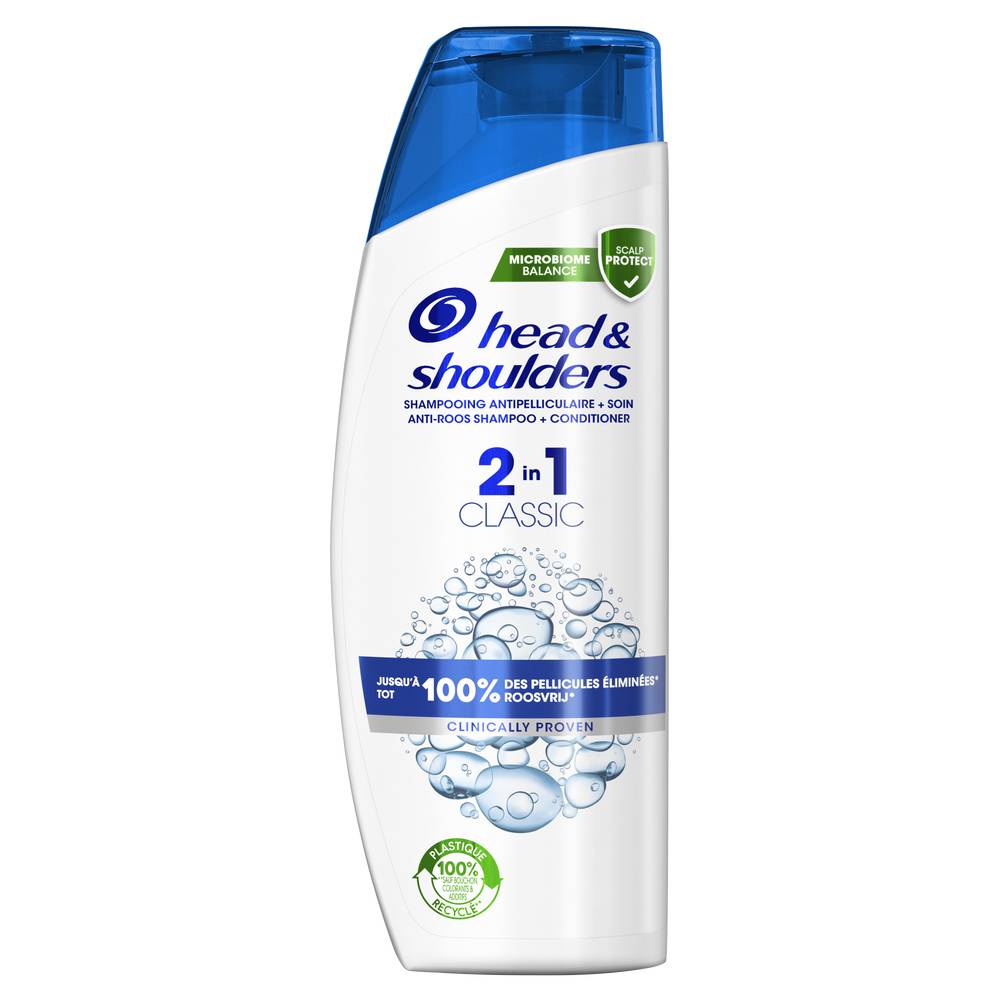 Head & Shoulders - 2-En-1 shampooing antipelliculaire et soin classic (270 ml)