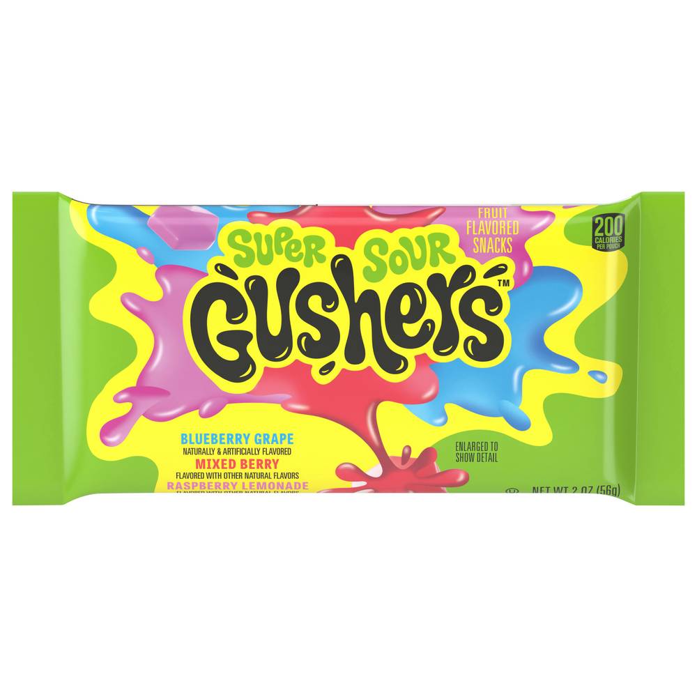 Gushers Fruit Super Sour Berry (4.4 oz)