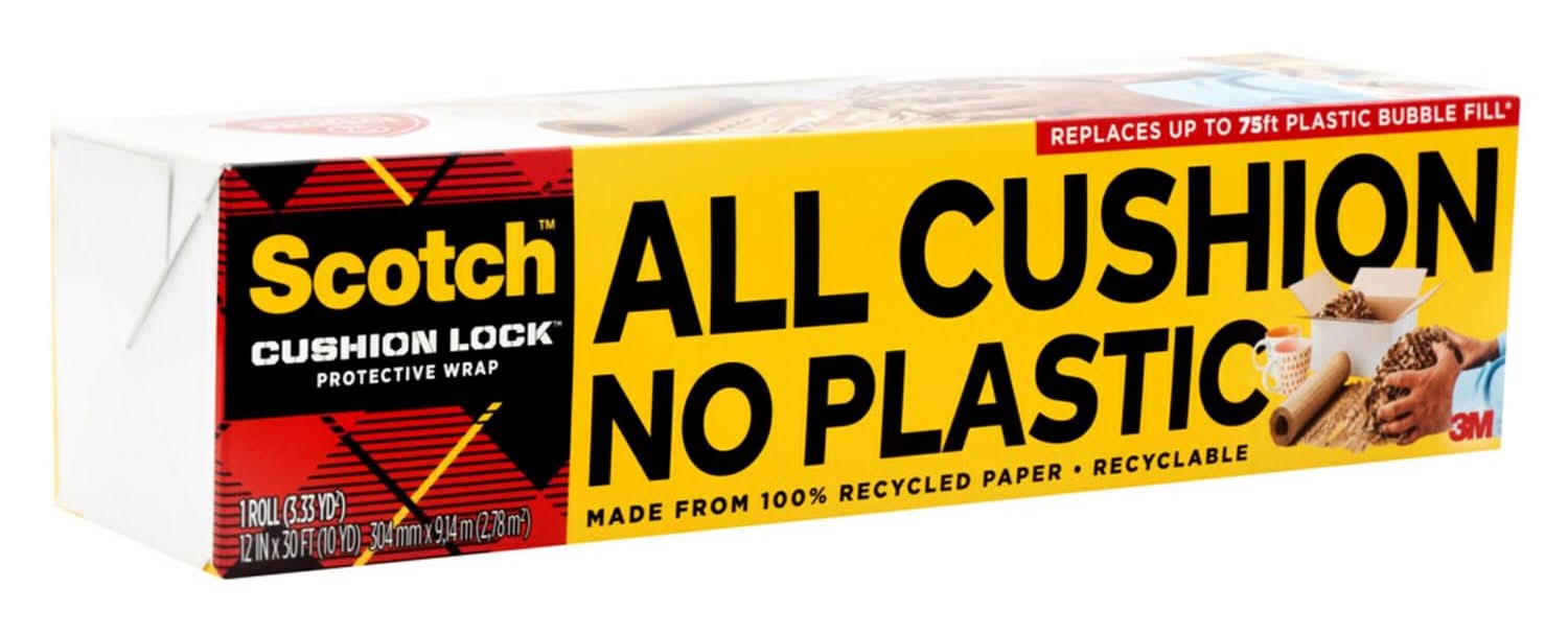 Scotch Cushion Lock 12 In. W X 30 Ft. L Cushion Wrap 1 Pk