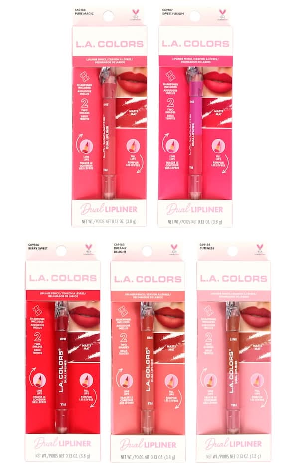 L.A. Colors Lip Liner Duos