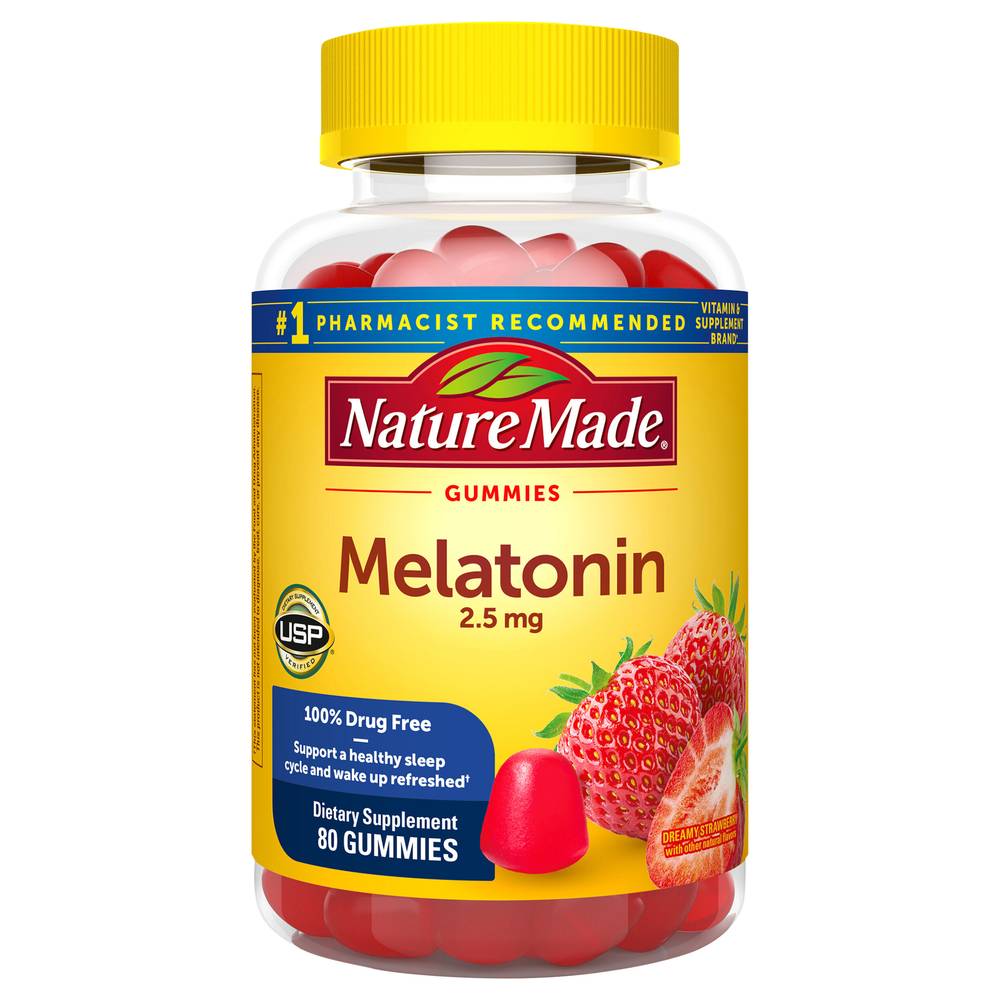 Nature Made Dreamy Strawberry Melatonin Gummies (9.6 oz)