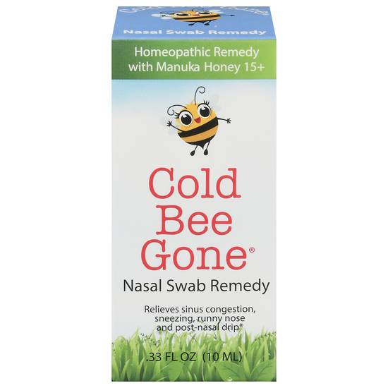 Cold Bee Gone Nasal Swab Remedy