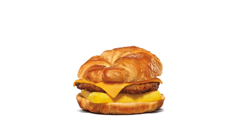 Sausage, Egg, & Cheese Croissan'wich