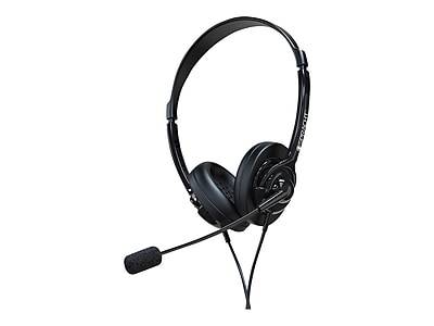 Spracht ZUM Noise Canceling Stereo Headset, Over-the-Head, Black (ZUM350B)