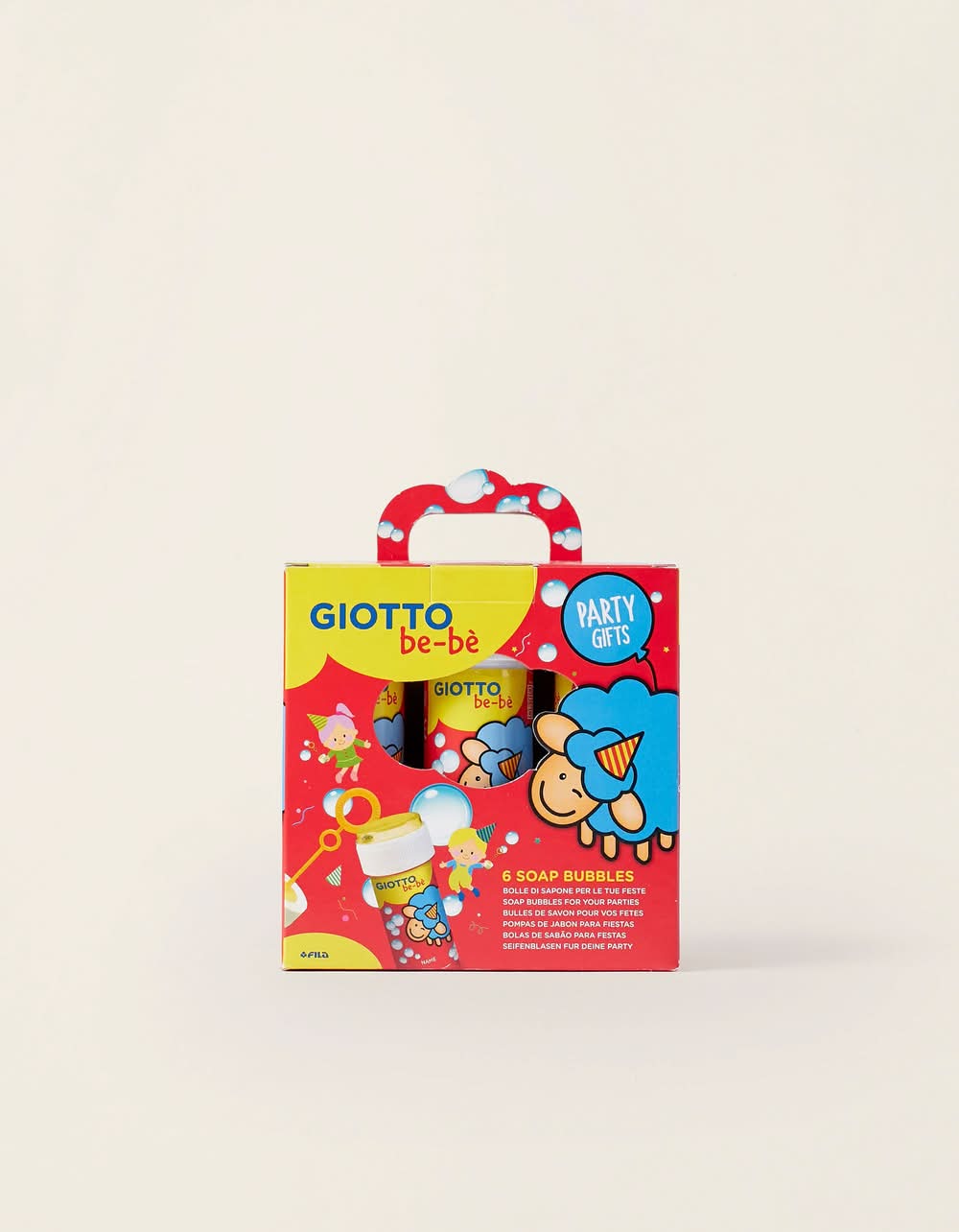 Pack De 6 Bolas De Sabão Giotto Be-Bè 3A+ (Única - Único)