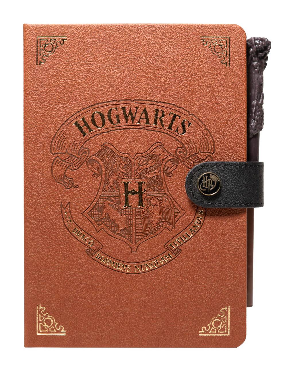 Caderno A5 com Caneta Varinha - Harry Potter