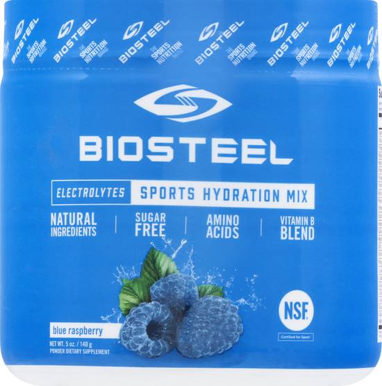 Biosteel Blue Raspberry Electrolytes Sports Hydration Mix (5 oz)