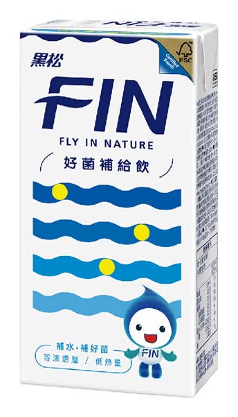 黑松FIN好菌補給飲 | 300 ml*6 入 #19011135