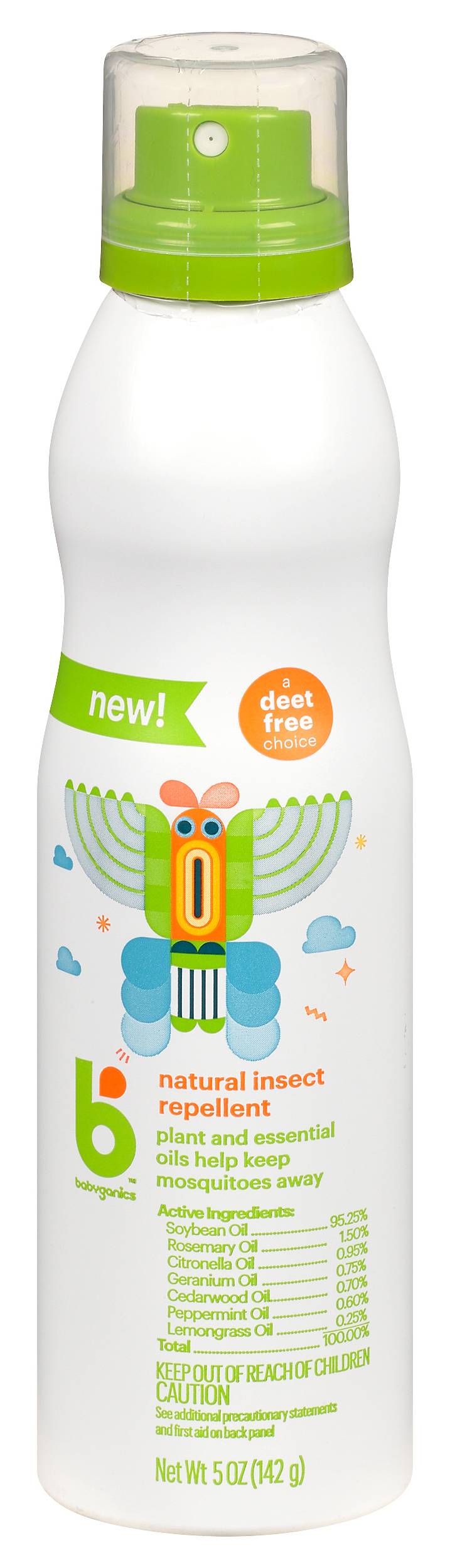 Babyganics Natural Insect Repellent (5 oz)