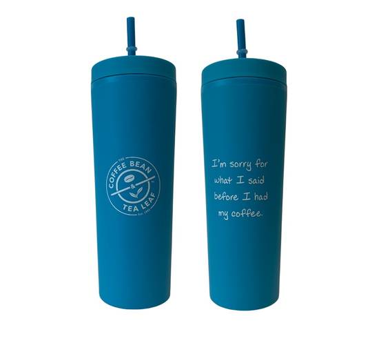 Merchandise|Thermal Acrylic Double Wall Tumbler - Blue