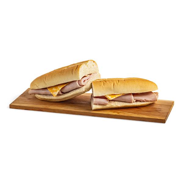 Mealtime Mesquite Turkey Breast & Colby Jack 12" White Sub