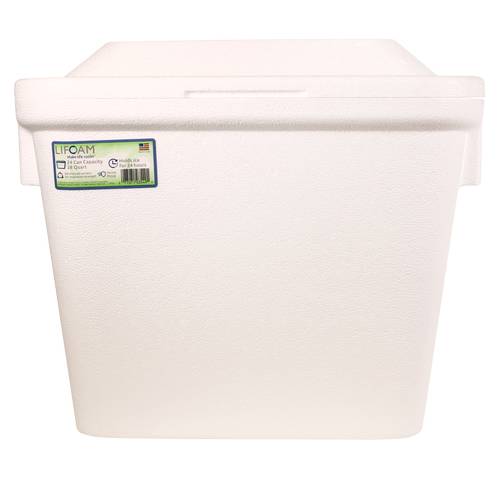 LIFOAM Styrofoam Cooler 28 Qt