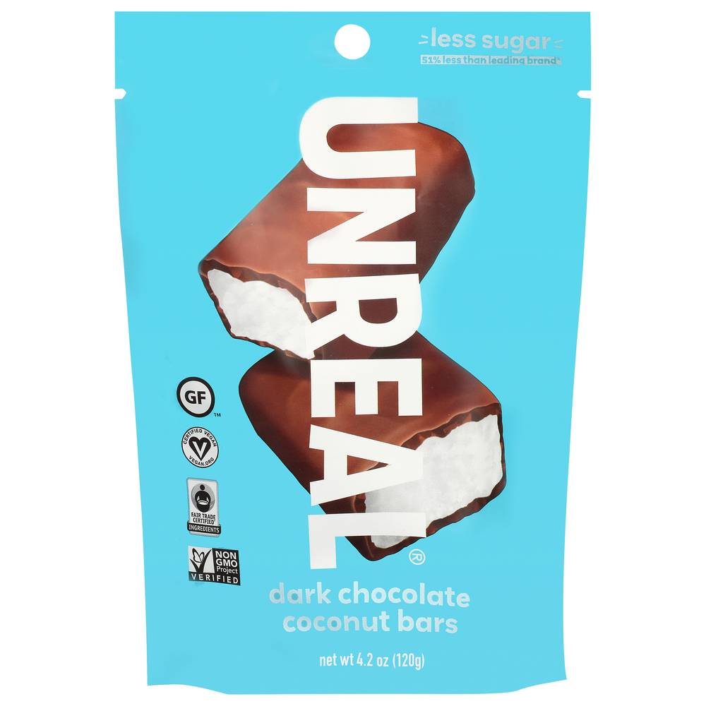 Unreal Dark Chocolate Coconut Bars