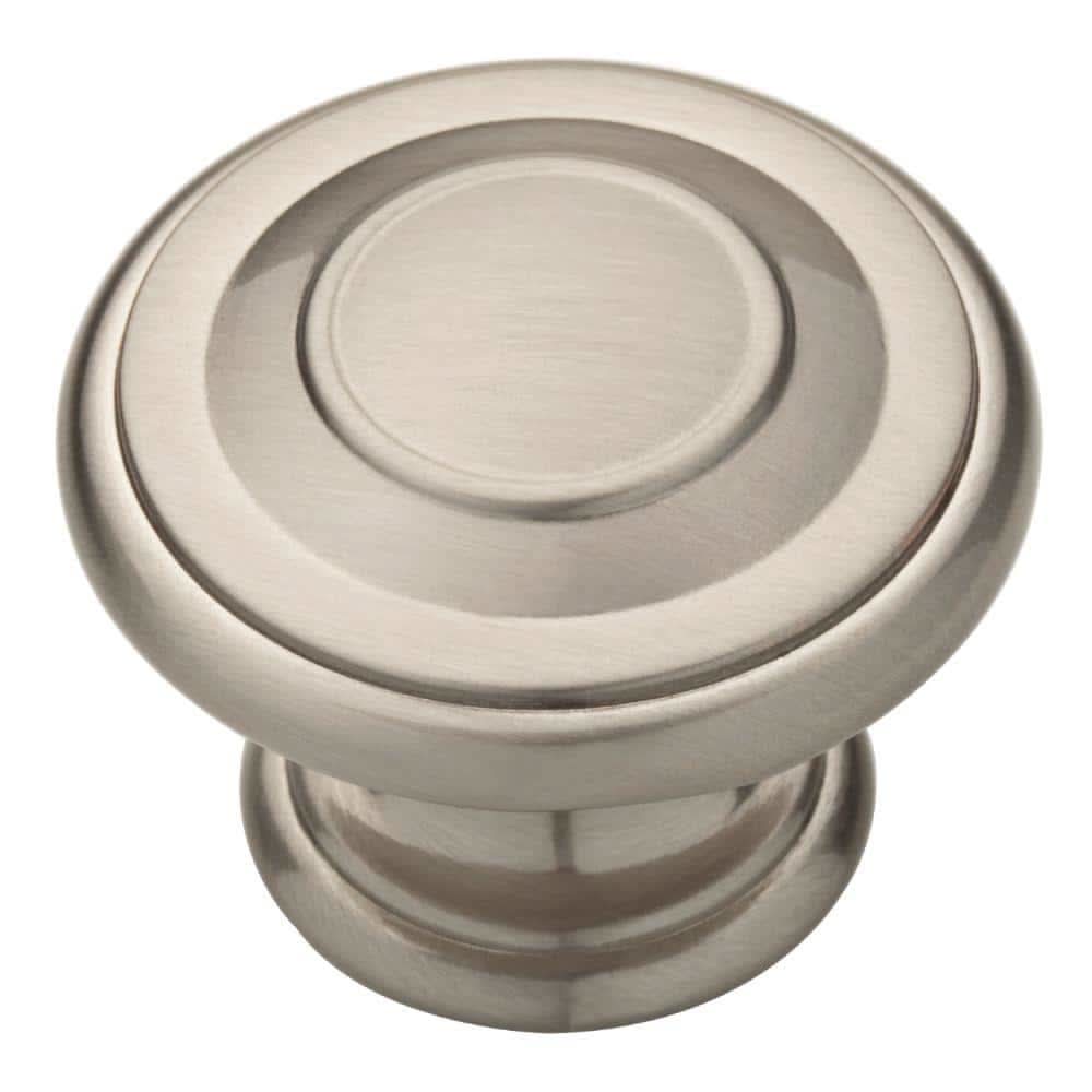 Liberty Harmon 1-3/8 In. (35 Mm) Classic Satin Nickel Round Cabinet Knob