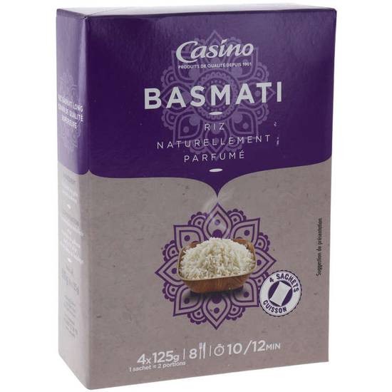 Riz - Basmati - Naturellement parfumé - Sachets cuisson