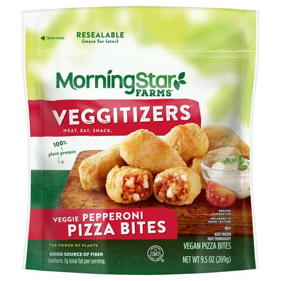 Morningstar Farms Veggitizers Veggie Pepperoni Pizza Bites