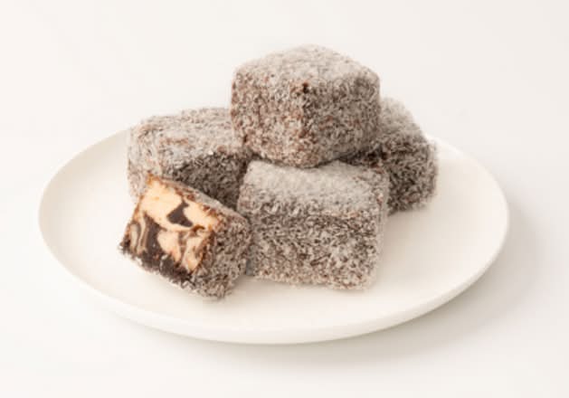 Chocolate Mud Cheesecake-Lamington