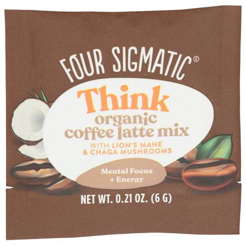 Four Sigmatic Mushroom Coffee Latte Mix with Lion's Mane Packet